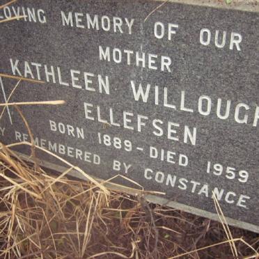 ELLEFSEN Kathleen Willoughby 1889-1959