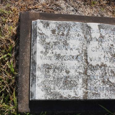 EYSSEN Coenraad, van 1886-1950 &amp; Christina 1886-1953