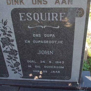 ESQUIRE John  -1942