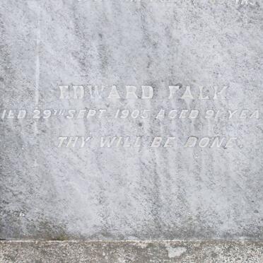 FALK Edward -1905