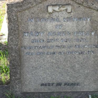 FOLEY Mary Agnes -1956