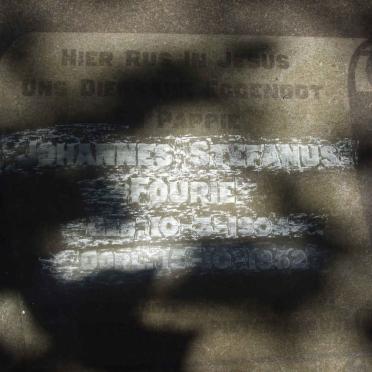 FOURIE Johannes Stefanus 1904-1952