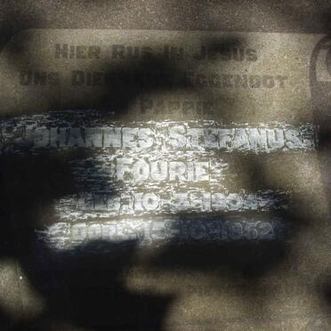 FOURIE Johannes Stefanus 1904-1952