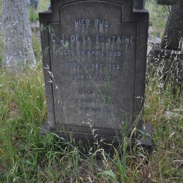 FONTEINE C.J., de la 1880-1953