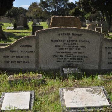 FOSTER William Charles 1880-1956 &amp; Margaret Letitia McCALDIN 18?0-1950