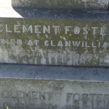 FOSTER Clement -1933 :: FOSTER Clement -1949