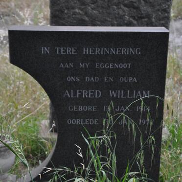 FULLER Alfred William 1914-1977
