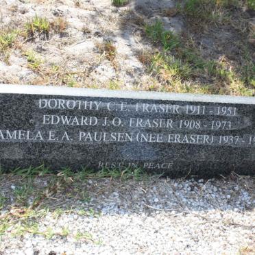 FRASER Edward J.O. 1908-1973 &amp; Dorothy C.E. 1911-1951 :: PAULSEN Pamela E.A. nee FRASER 1937-1999