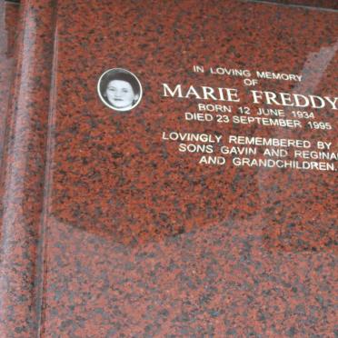 FREDDY Marie 1934-1995