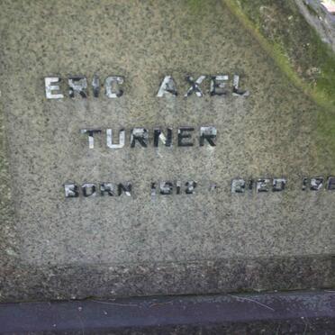 TURNER Eric Axel 1912-1967