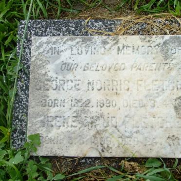 FLETCHER George Norris 1890-1971 &amp; Irene Maud 1896-1981