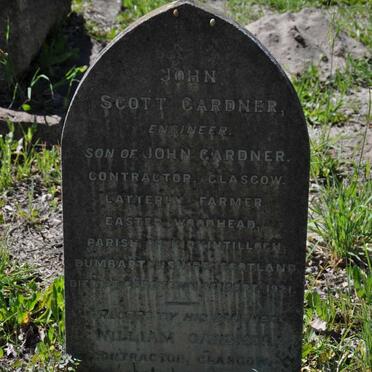 GARDNER John Scott -1921