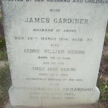 GARDINER James -1936