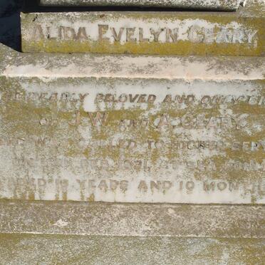 GEARY Alida Evelyn -1921