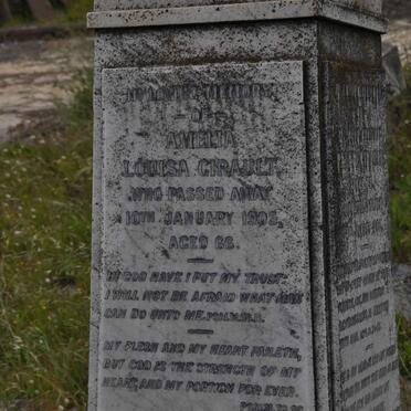 GIRAULT Peter -1903 :: GIRAULT Amelia Louisa -1905