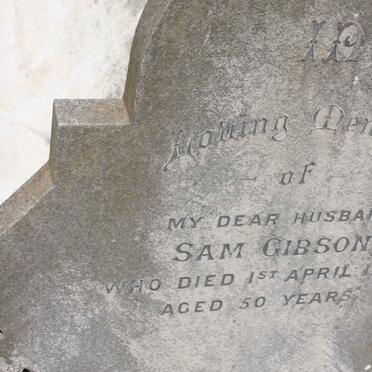 GIBSON Sam -1914