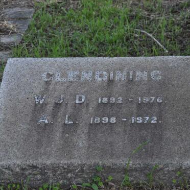 GLENDINING W.J.D. 1892-1976 &amp; A.L. 1898-1972