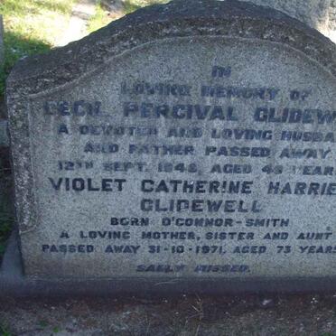 GLIDEWELL Cecil Percival -1948 &amp; Violet Catherine Harriet O'CONNOR-SMITH -1971