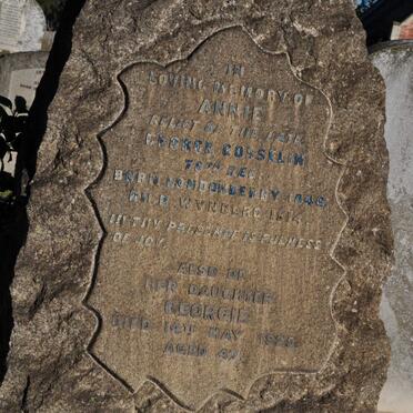 GOSSELIN Annie 1846-1914 :: GOSSELIN Georgie -1925