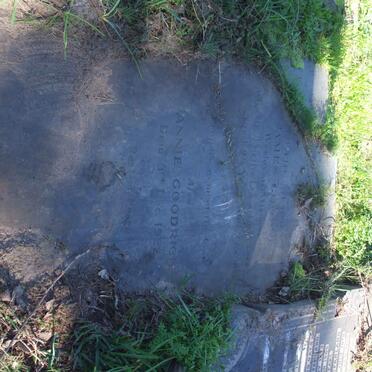 GOODRICH James -1841 &amp; Annie  -1922