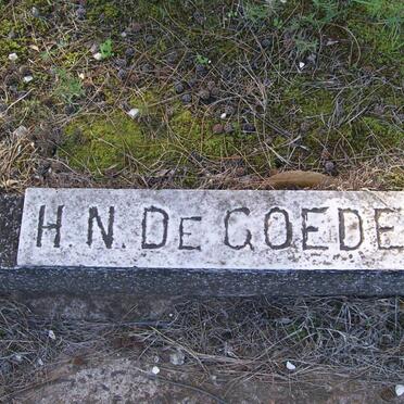 GOEDE H.N., de