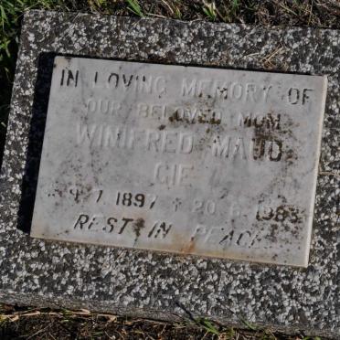 GIE Winifred Maud 1897-1983