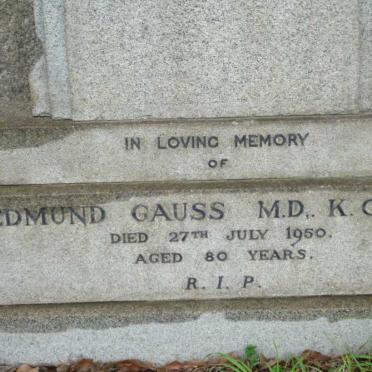 GAUSS Edmund -1950