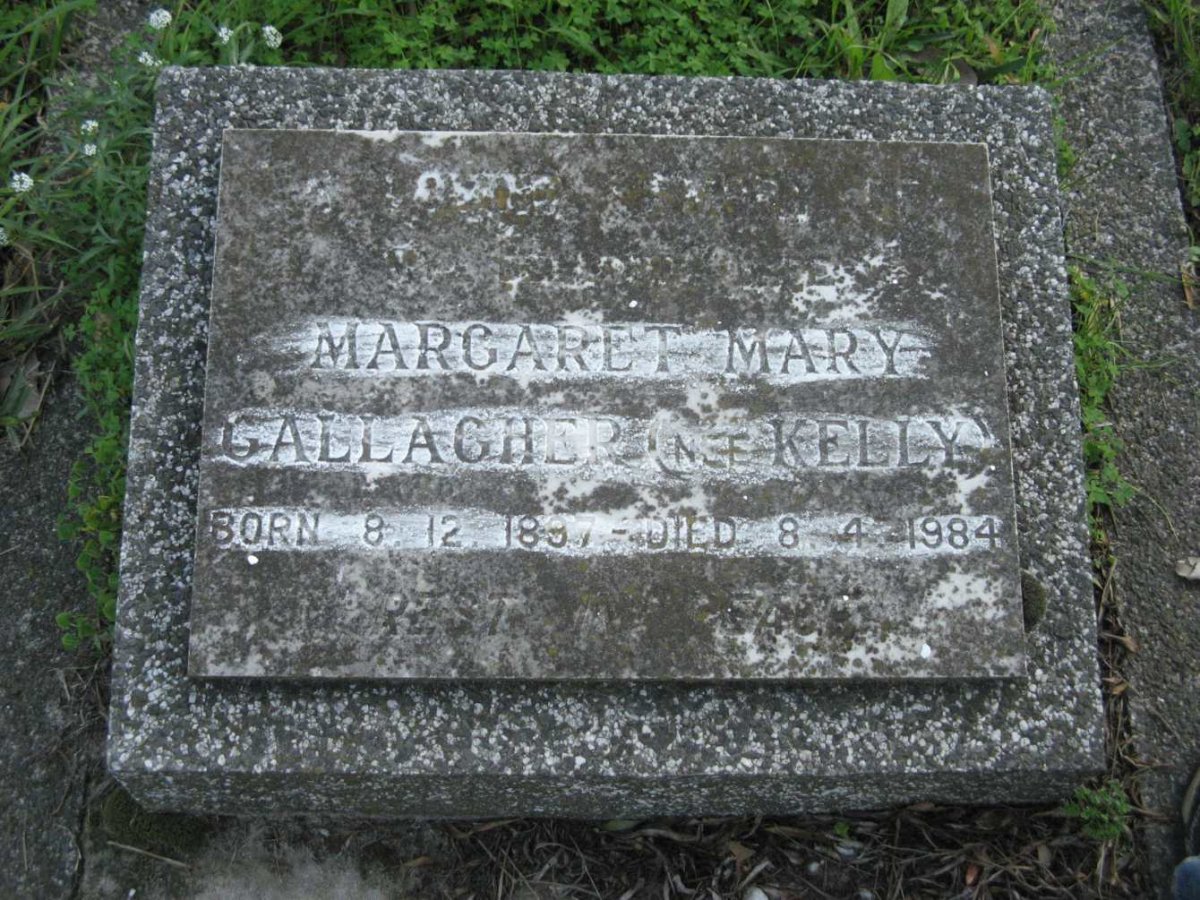 GALLAGHER Margaret Mary nee KELLY 1897-1984