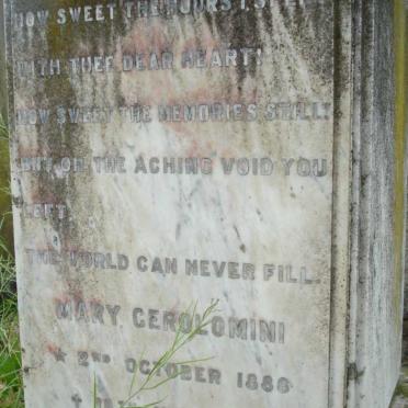 GEROLOMINI Mary 1886-1948