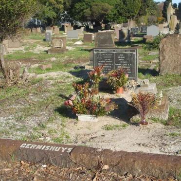 GERMISHUYS Daniel J.T. 1906-1995 &amp; Anna M.J. 1907-1975 :: GERMISHUYS Neil
