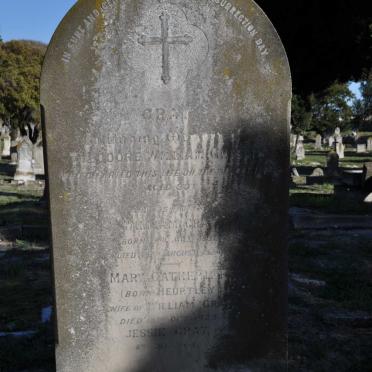 GRAY Theodore William Chisl?? &amp; Mary Catherine HEUPTLEY -1925 :: GRAY Jessie :: GRAY William 1897-1924