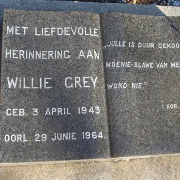 GREY Willie 1943-1964