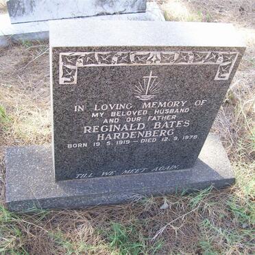 HARDENBERG Reginald Bates 1919-1978