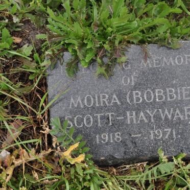 HAYWARD Moira, SCOTT 1918-1971