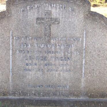 HAGAN George 1900-1963 &amp; Ada Rubena -1953