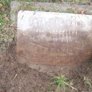 HALL Kate, VINE nee CAPPELLE -1958 :: VINE-HALL A. -1957