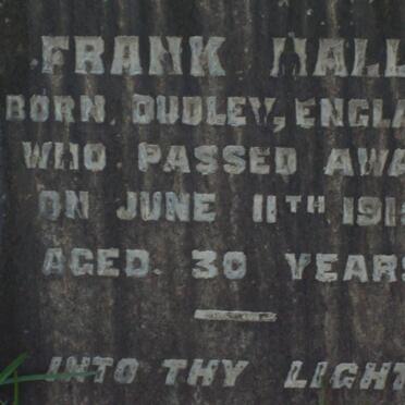 HALL Frank -1915