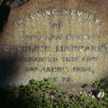 ? Caroline Margaret  -1934 