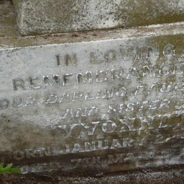 HAYNES Yvonne 1918-1925