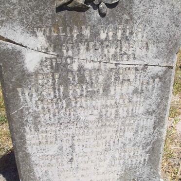 HARRIS William 1832-1887 &amp; Sarah Clayton -1919 