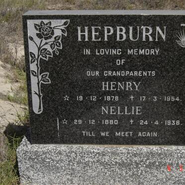 HEPBURN Henry 1878-1945 &amp; Nellie 1880-1936