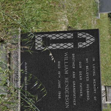 HENDERSON William -1968