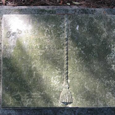 HEERDEN Jan Mathys, van 1911-1951