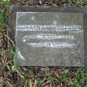 HEERDEN Susanna, van -1928