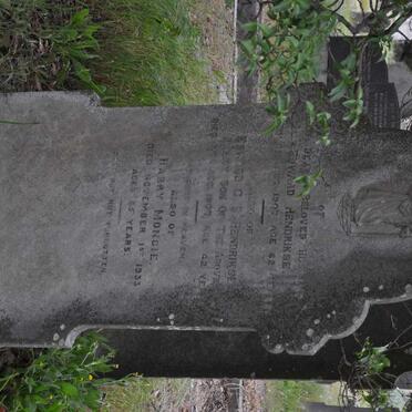 HENDRIKSE Edward -1907 :: HENDRIKSE Edward G.?. -1907 :: MONGIE Harry -1933