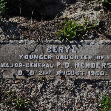 HENDERSON Beryl -1950