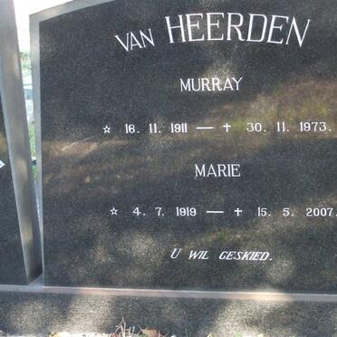 HEERDEN Murray, van 1911-1973 &amp; Marie 1919-2007