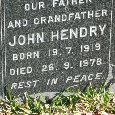 HENDRY John 1919-1978