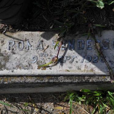 HENDERSON Rona -1926