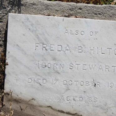 HILTON Freda B. nee STEWART -1974